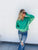 Easy Does It Pullover - Green