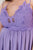 In The Spotlight Crocheted Cami- Purple
